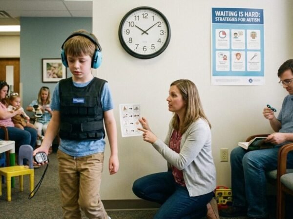 A dificuldade de esperar para autistas