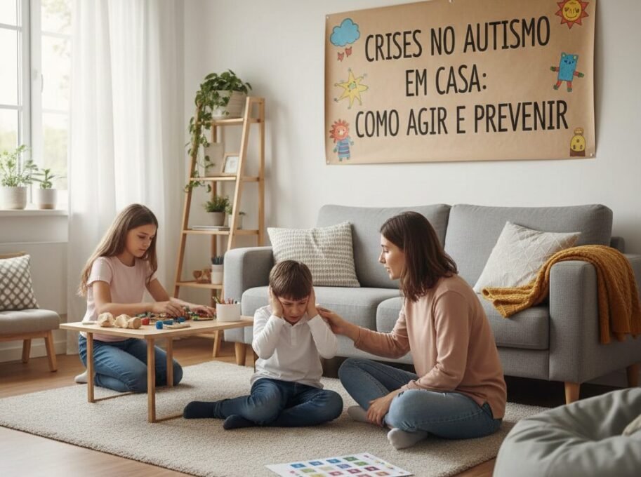 Crises no autismo em casa