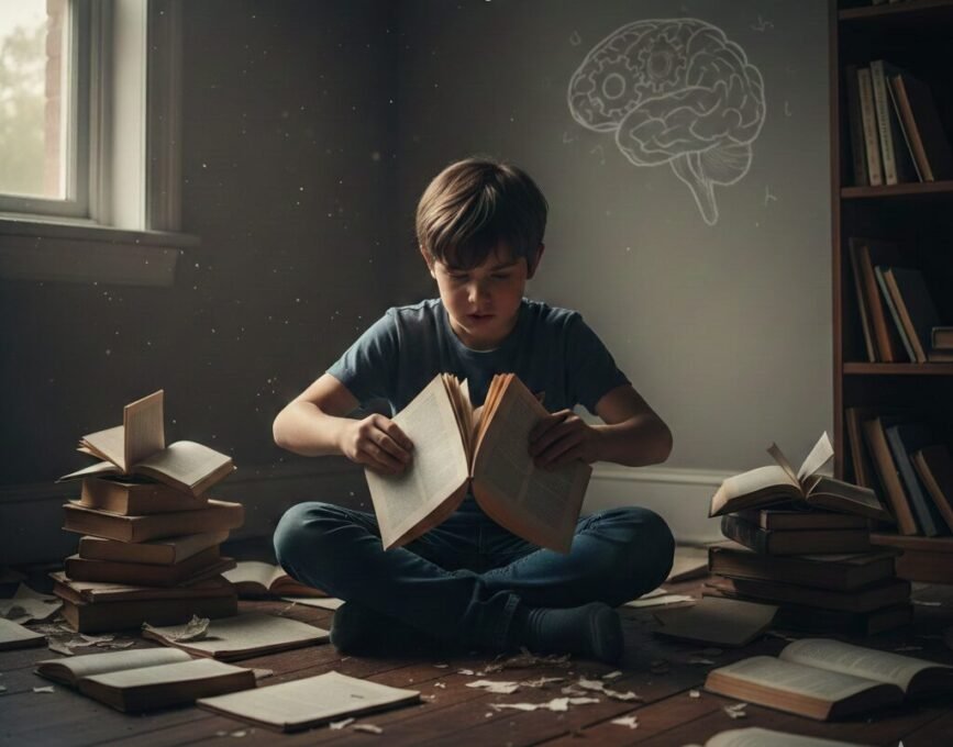 O autismo e a compulsão por destruir livros