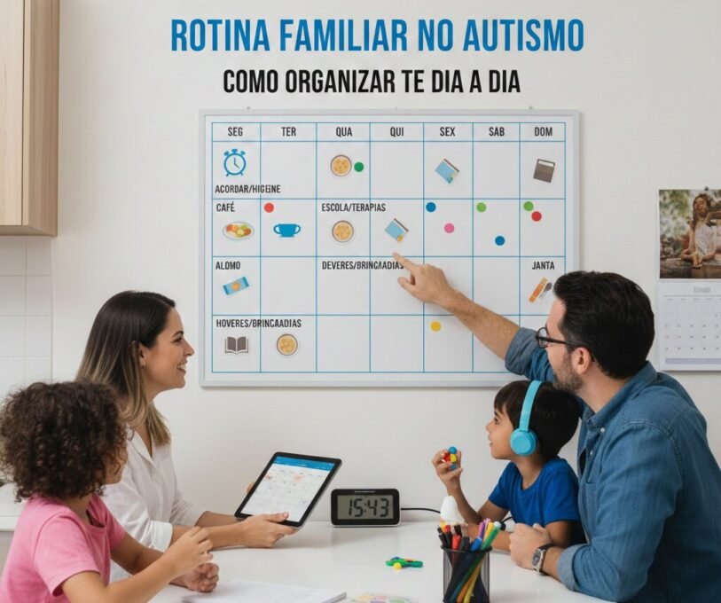 Rotina familiar no autismo