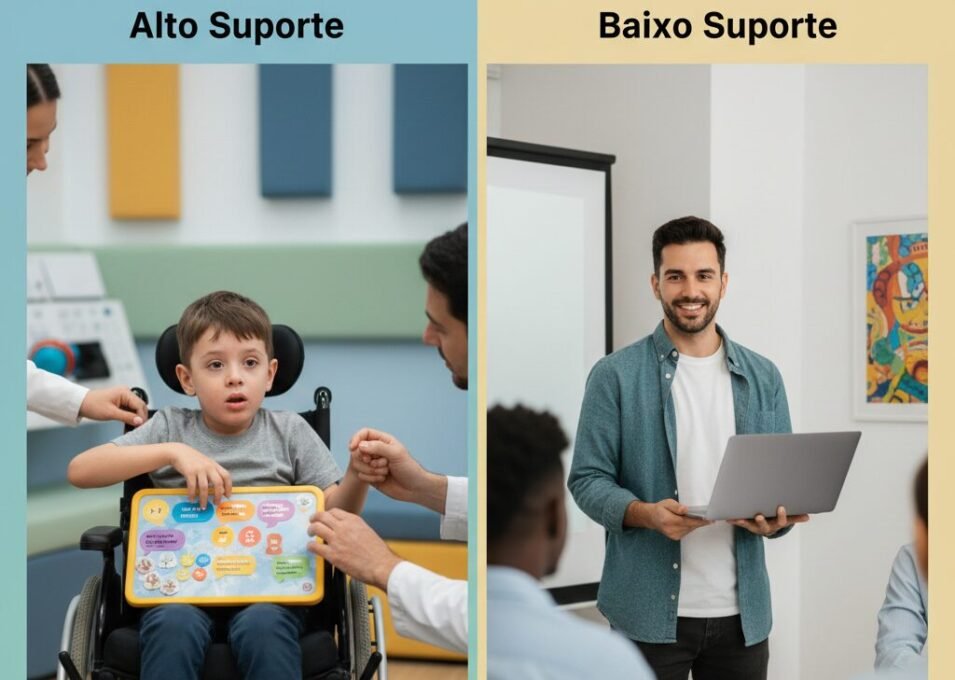 Autismo de alto e baixo suporte