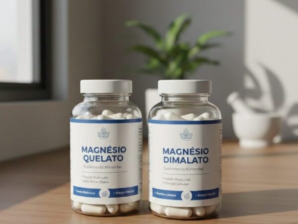 Magnésio Quelato ou Dimalato
