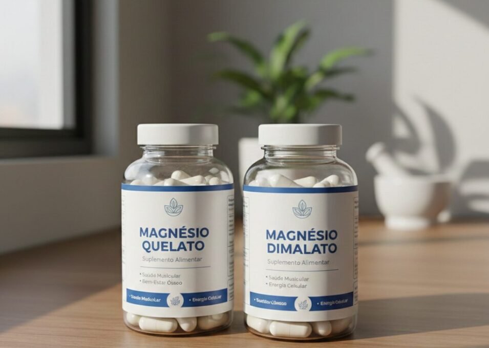 Magnésio Quelato ou Dimalato